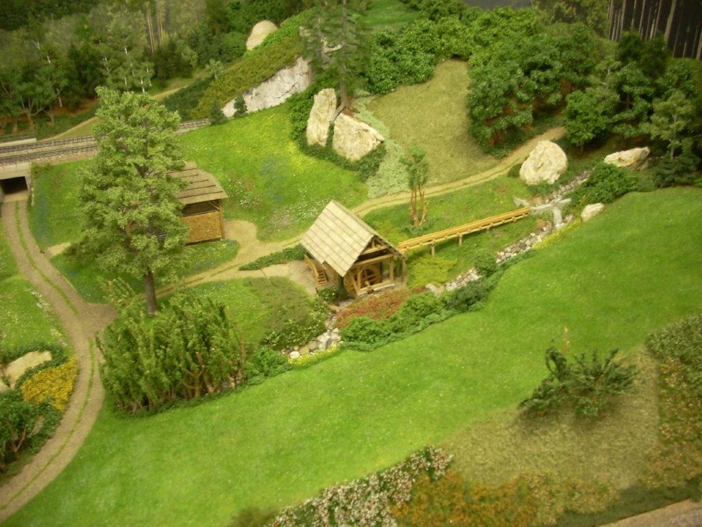 Wassermühle eingebaut